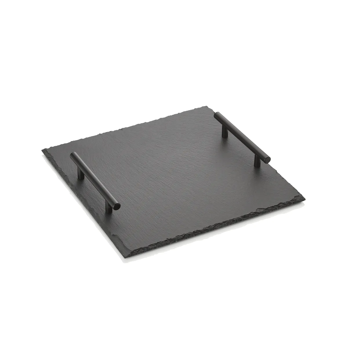 Naturschieferplatte mit Griffen SLATE LINE, 30 - 45 x 30 cm, Naturschiefer