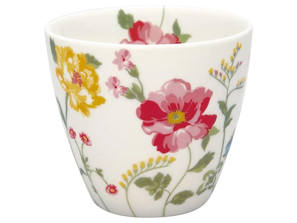 Latte cup THILDE WHITE
