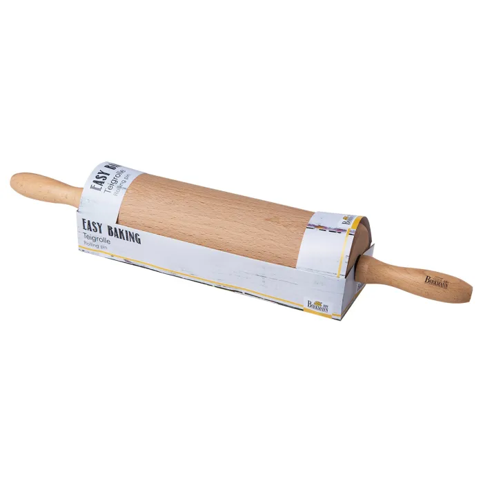 -RBV Birkmann- "Easy Baking" Teigrolle 25cm Buchenholz