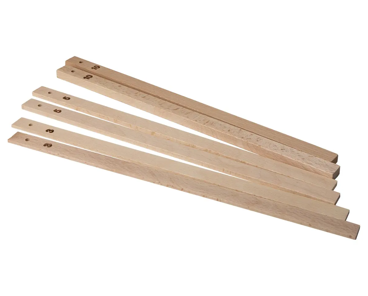 Birkmann Ausrollhölzer 3er Set - Easy Baking Teigstärken