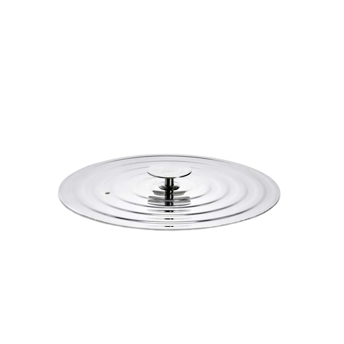 DE BUYER flacher Pfannendeckel aus Edelstahl für Pfannen 20-24 cm