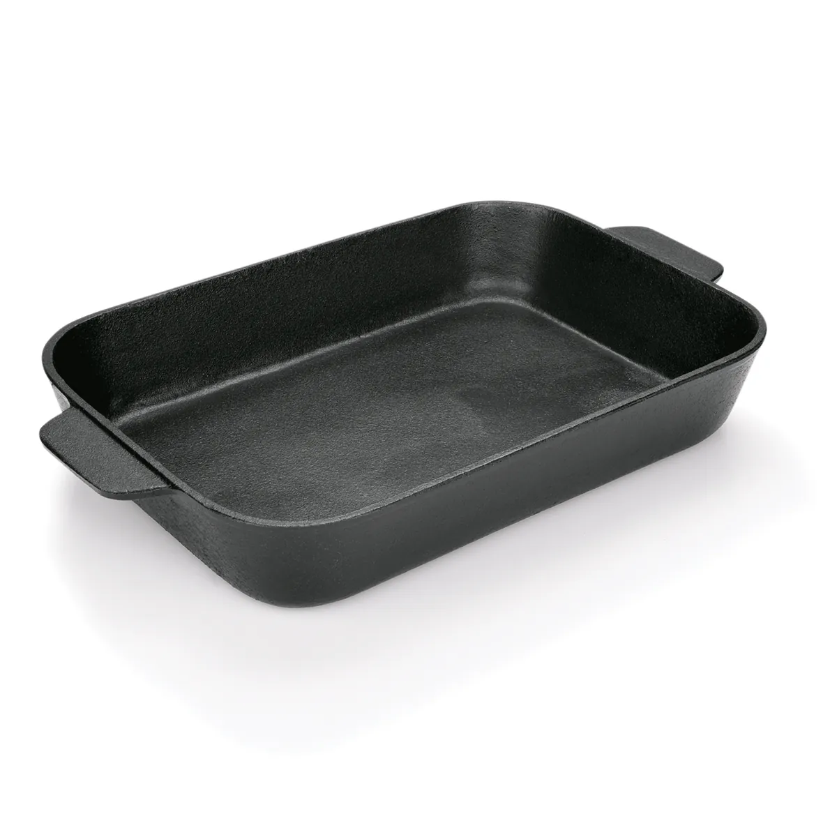 Bräter mit 2 angegossenen Lappengriffen 32 x 21,5 x 5,5 cm, Gusseisen