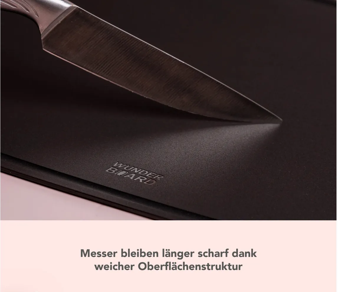 WunderBoard® V1 | 2-in-1 Schneidebrett midnight black