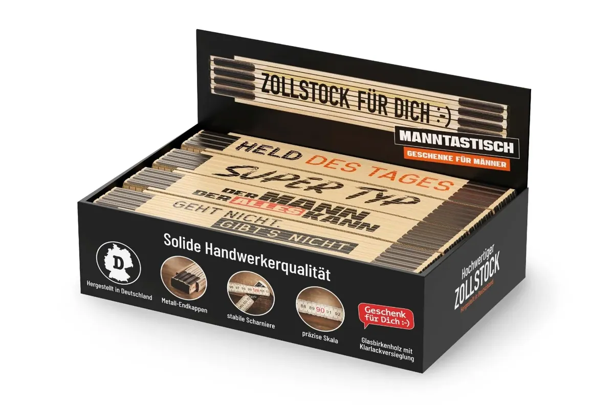 LaVida Zollstock für den Mann