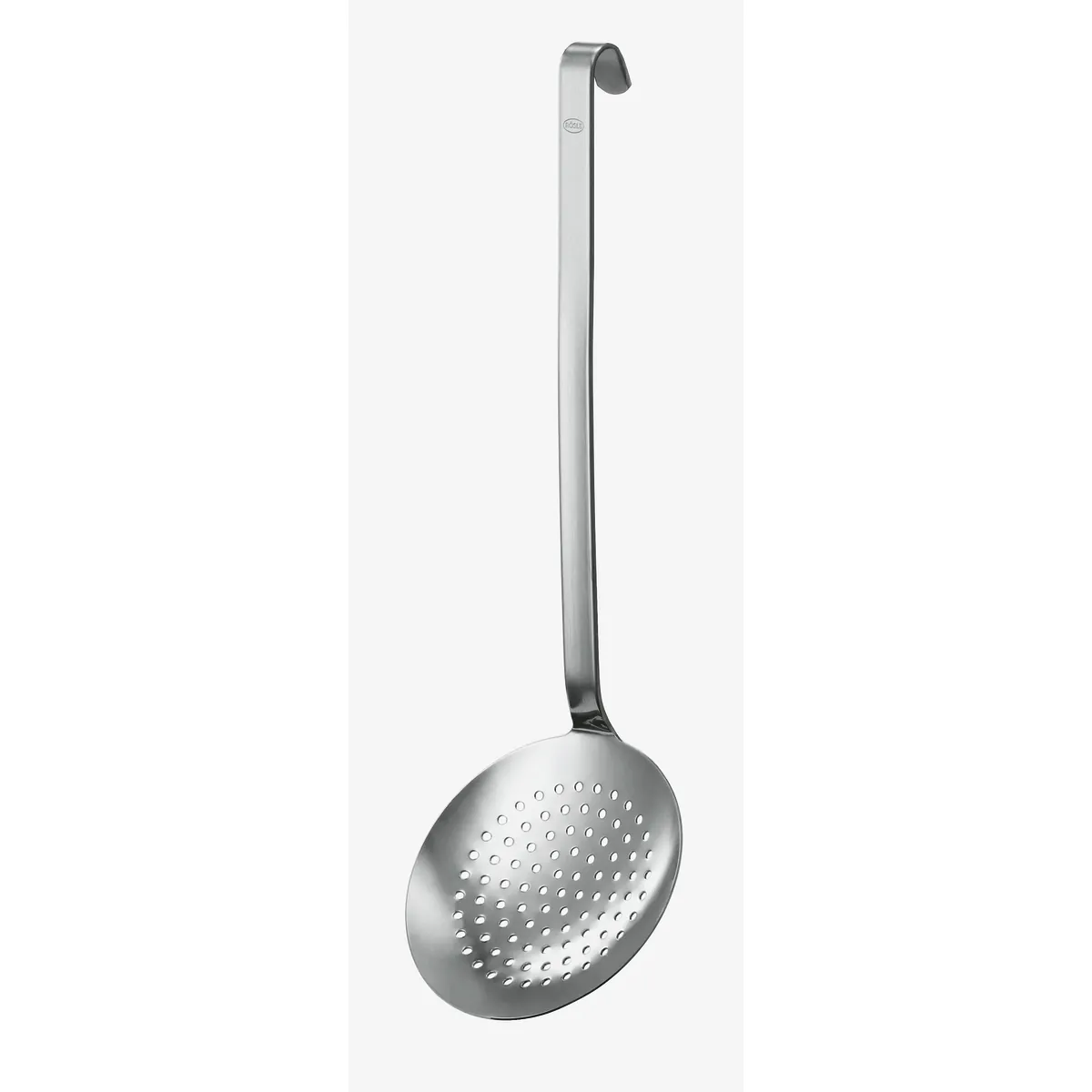Schaumlöffel 12cm flach grob gelocht