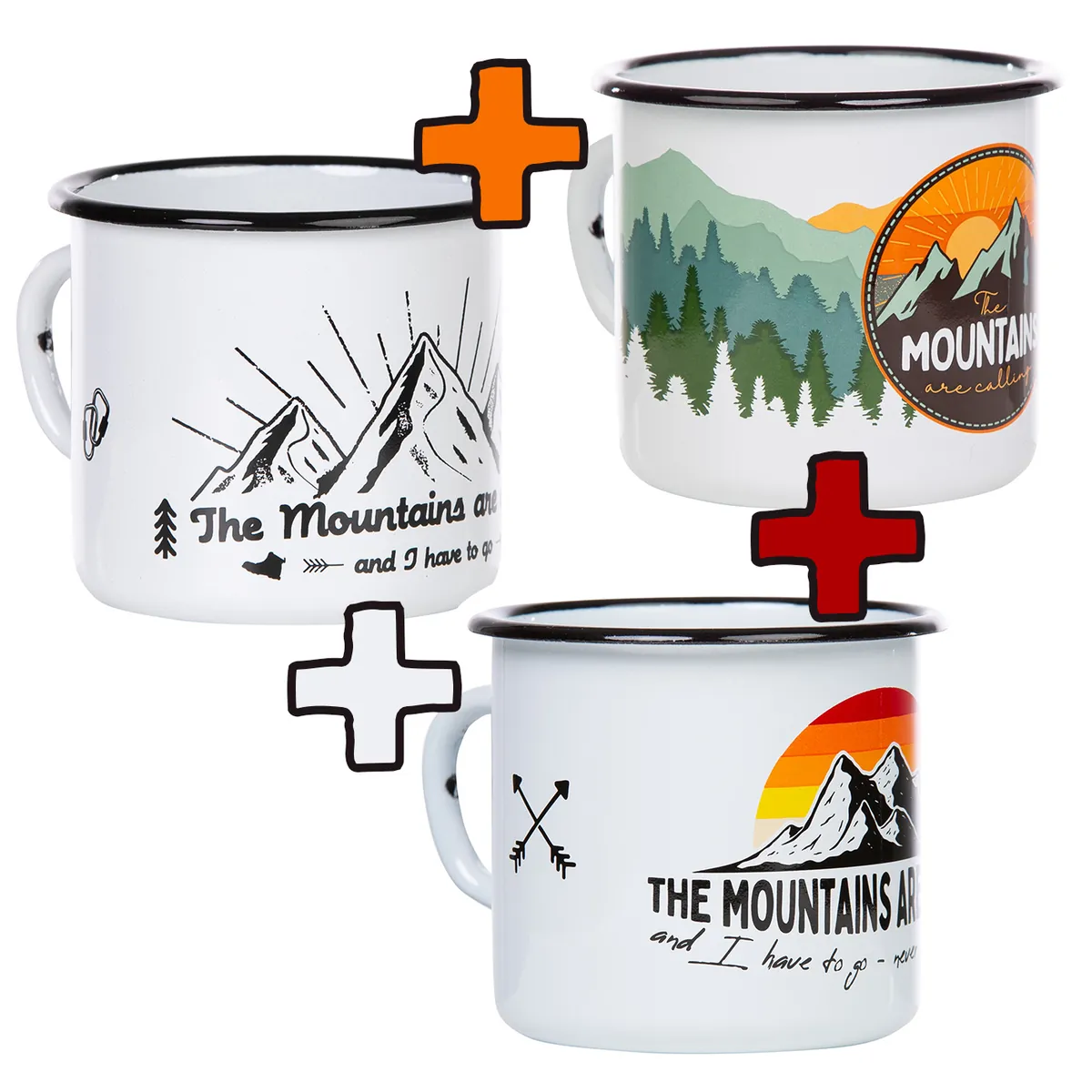3er-PACK MOUNTAINS