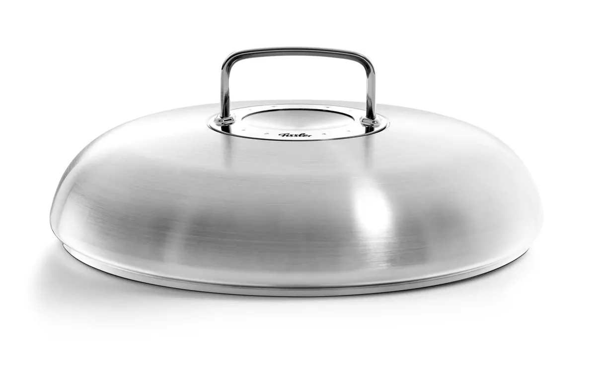Fissler - Edelstahl-Hochraumdeckel, Ø 28 cm, Original-Profi Collection®, Backofengeeignet, Spülmaschinengeeignet