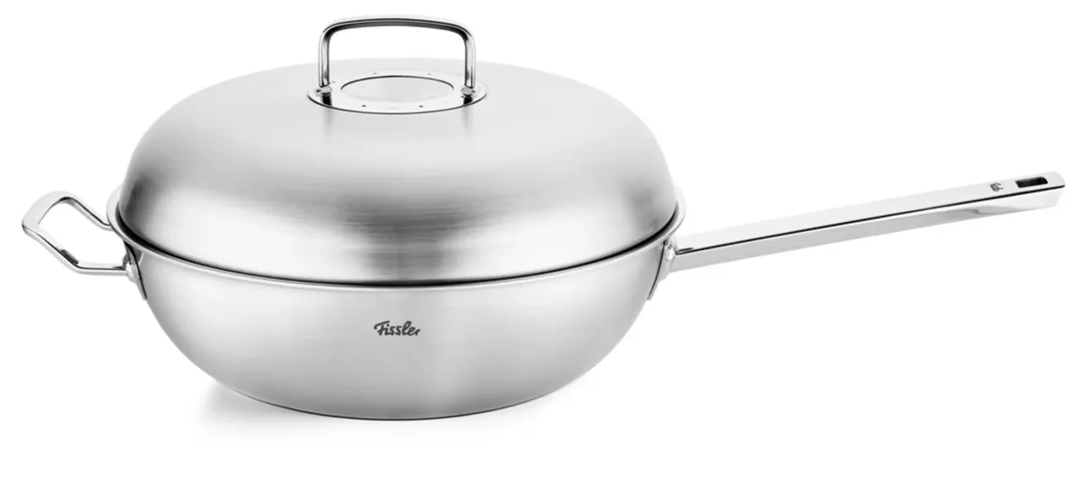 Fissler - Edelstahl-Wok Induktion, Ø 32 cm, Original-Profi Collection®, Spülmaschinengeeignet