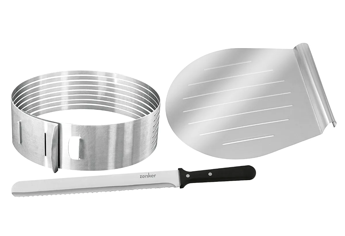 Zenker Kuchenschneidhilfe-Set 3-teilig