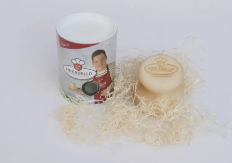FRIKADELLO MINI, für 60g Bratlinge. Ein Fränkisches Original! Inkl. Antihaft-Trennblätter 100Stück!