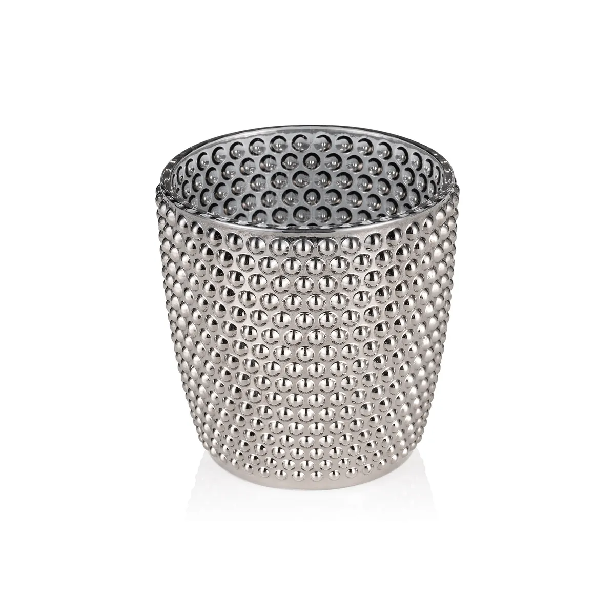 Nubs Metallic Cone YUYU, Ø 9 cm, Höhe 9 cm, Glas
