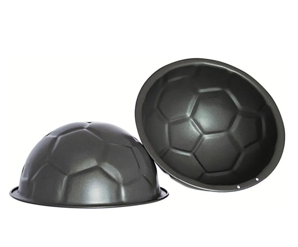 Backform "Fussball" Qualitäts-Bäcker Backform. Keramik beschichtet!