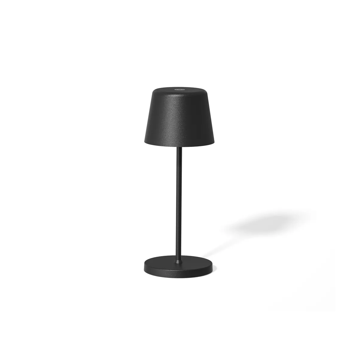 LED Tischleuchte YUYU ALEX, Black Matt, Höhe 20,8 cm, Ø 7,6 cm, Aluguss