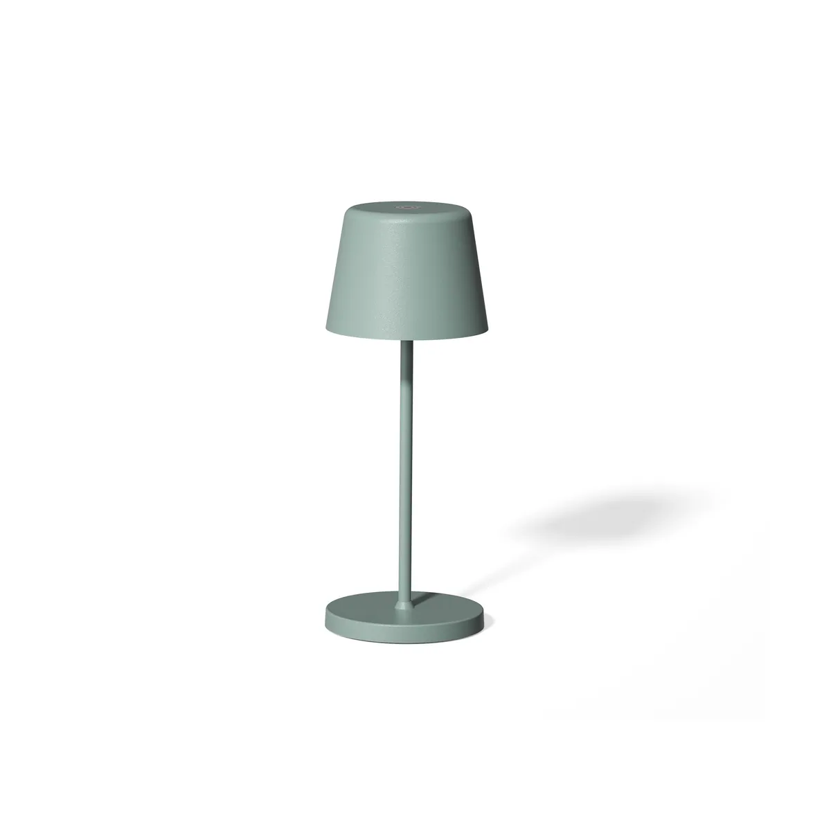 LED Tischleuchte YUYU ALEX, Mint Matt, Höhe 20,8 cm, Ø 7,6 cm, Aluguss