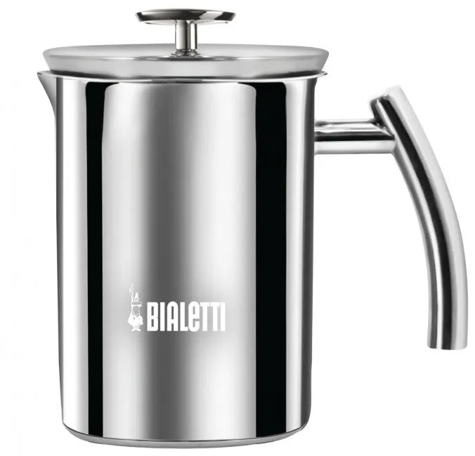 Bialetti Milchaufschäumer Cappuccinatore aus Edelstahl, induktionsfähig