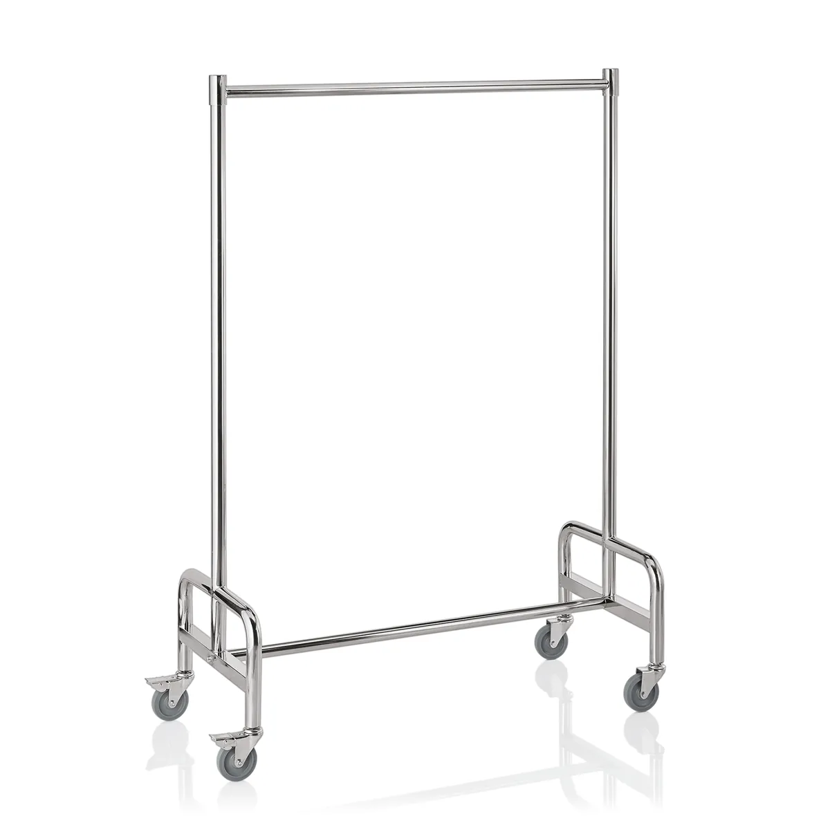 Garderobenwagen, 120 x 53 x 170 cm, Chromnickelstahl
