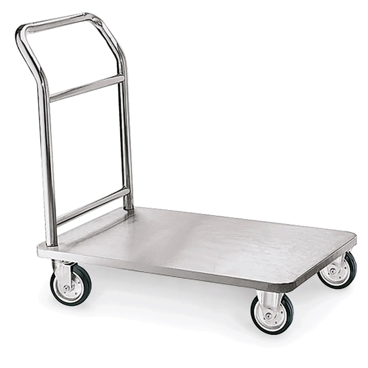 Plattformwagen, 90 x 60 x 93 cm, Edelstahl