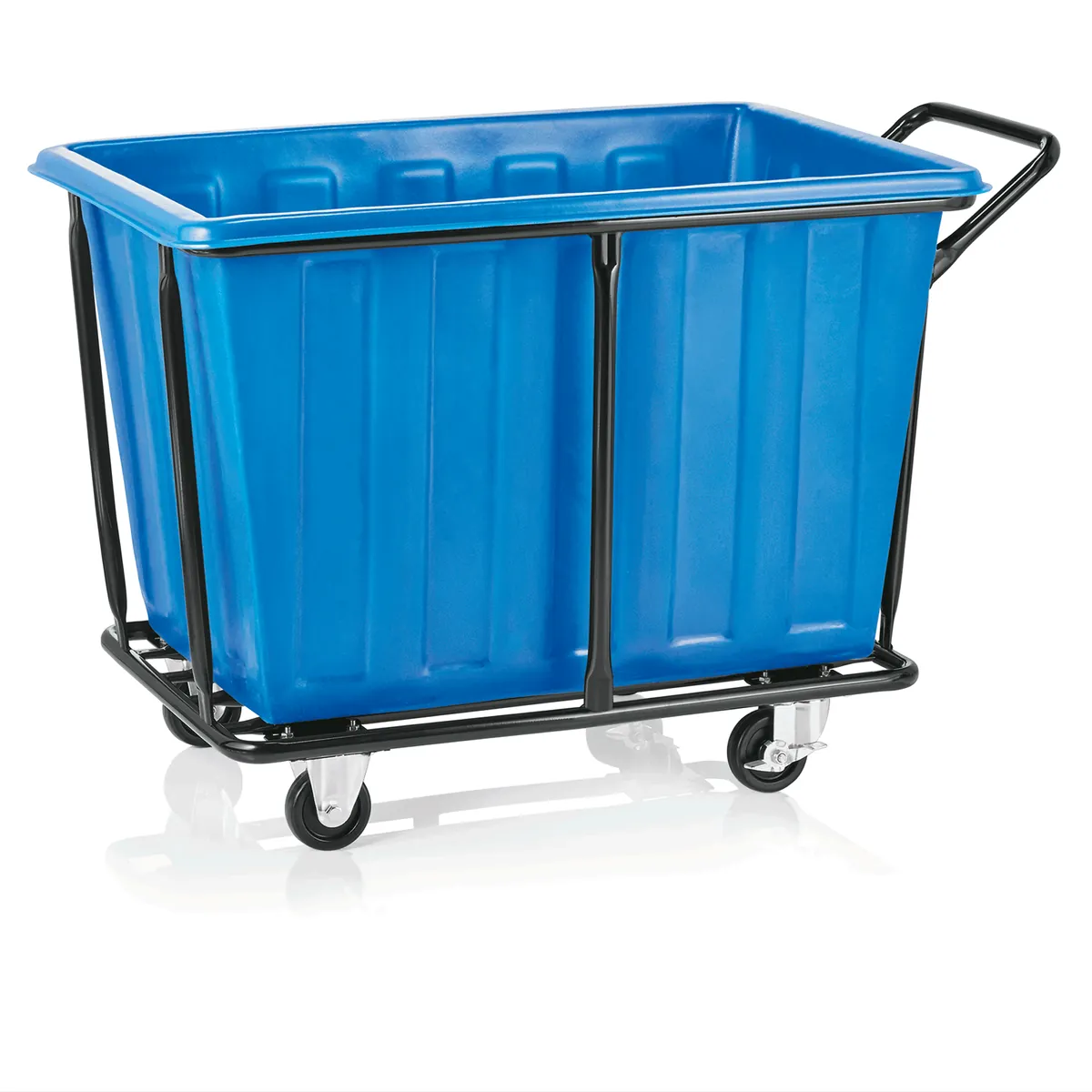 Wäschewagen, 118 x 72 x 82 cm, 330 ltr., Stahl, Pulverbeschichtet, Polyethylen