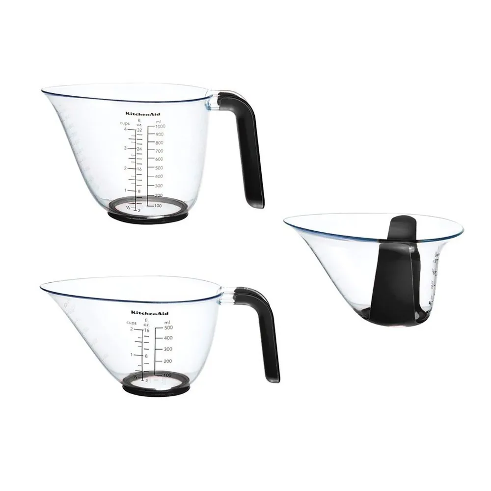 KitchenAid 3-teiliges Messbecherset