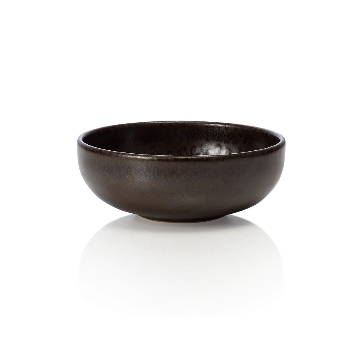 Schale Set ROCKZZERO, tief, Ø 12 - 22 cm, one metallic brown, Steinzeug