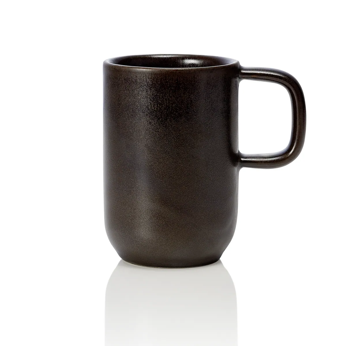 Becher 6er-Set ROCKZZERO, 370 ml, one metallic brown, Steinzeug