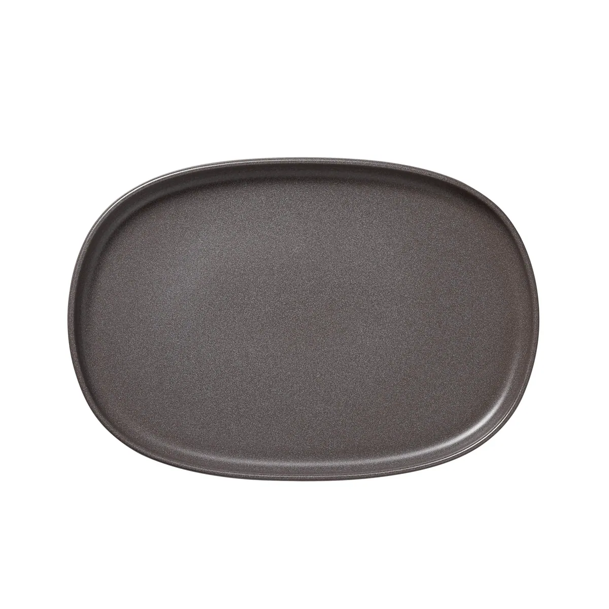Platte 4er-Set ROCKZZERO, 33 x 23 cm, one stone grey, Steinzeug