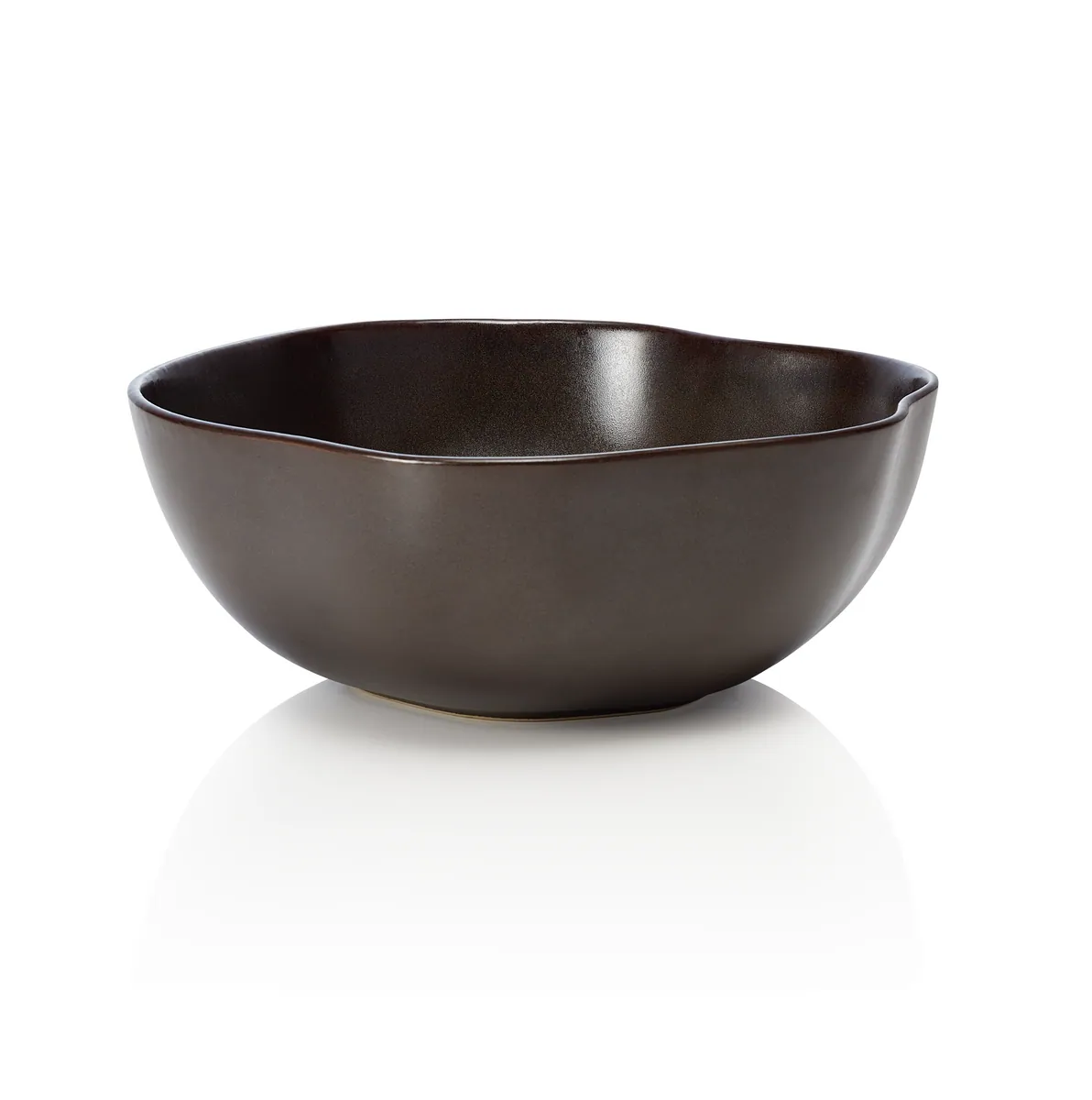 Schale ROCKZZERO, Ø 28 cm, 2 ltr., organic metallic brown, Steinzeug