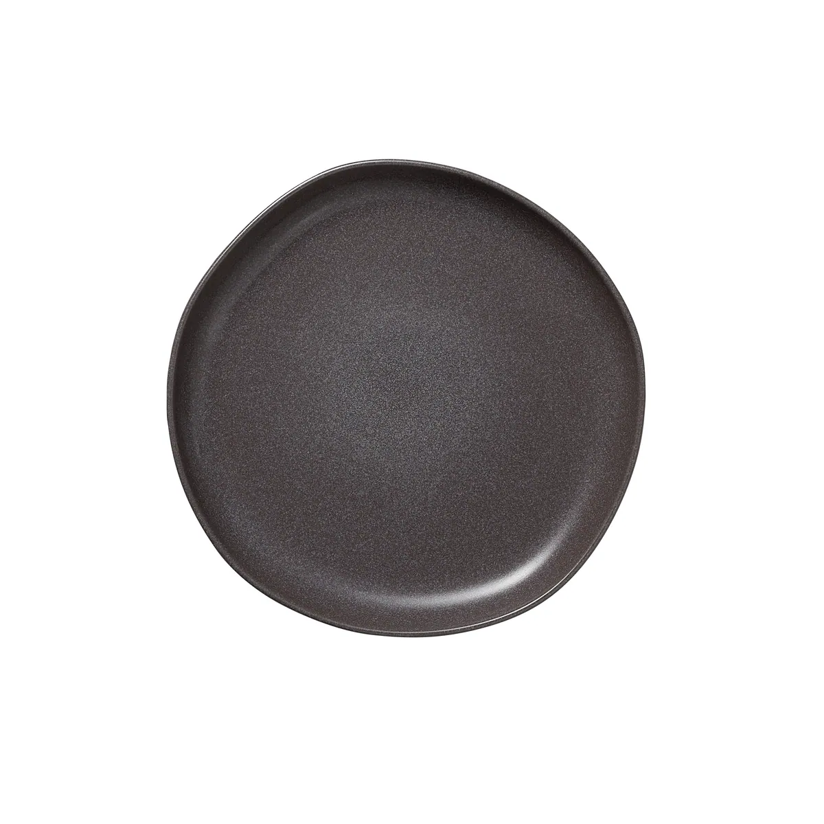 Teller Set ROCKZZERO, flach, Ø 22 - 28cm, organic stone grey, Steinzeug