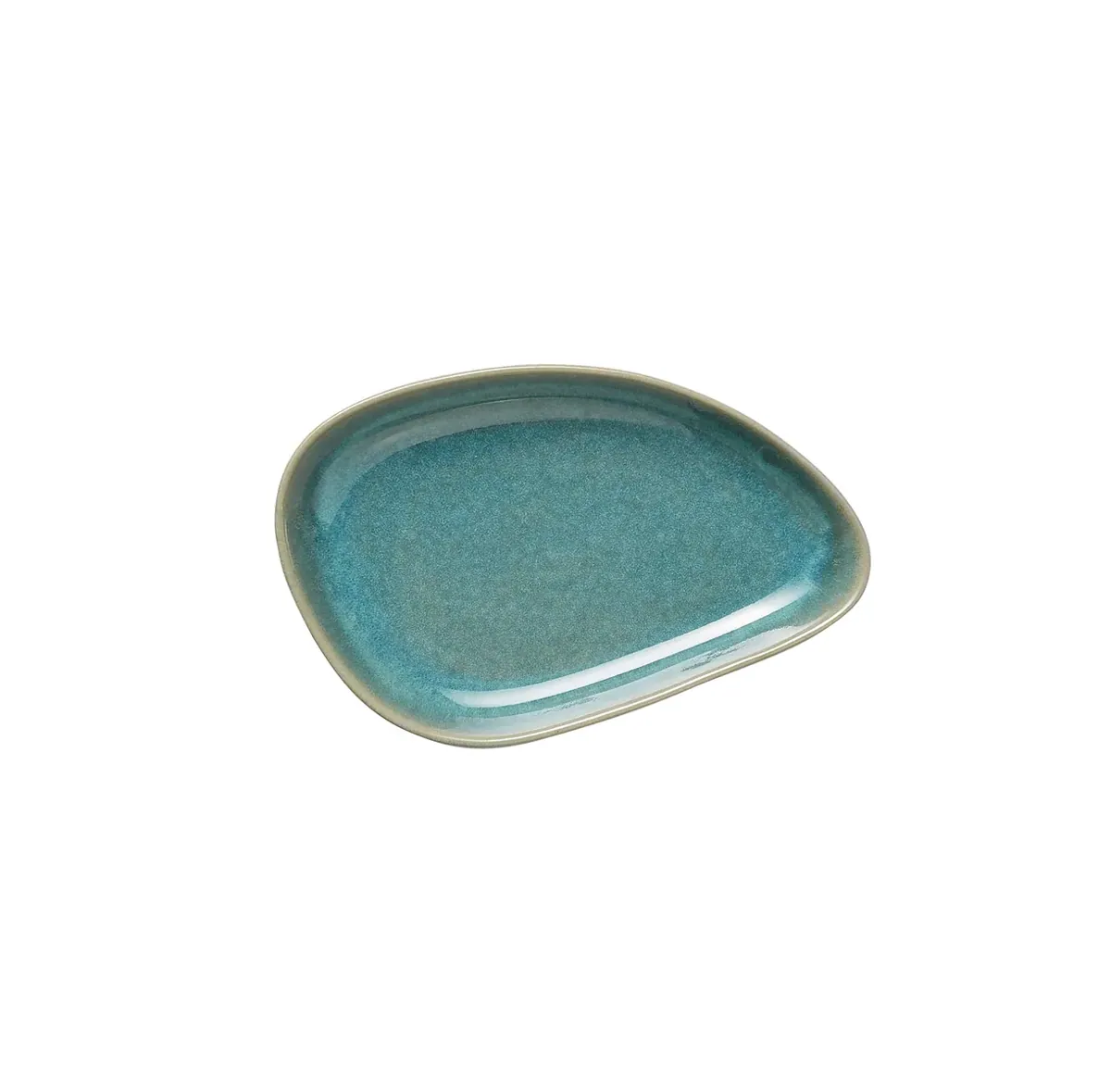 Snackteller Set ROCKZZERO, 14,5 x 9,5 cm, organic myrtle green, Steinzeug