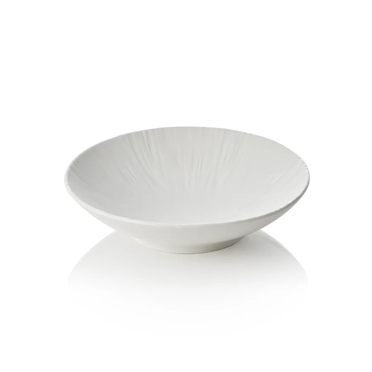 Schale 6er-Set MAYA SHIRO, tief, Ø 15 - 26,5 cm, weiß, Porzellan