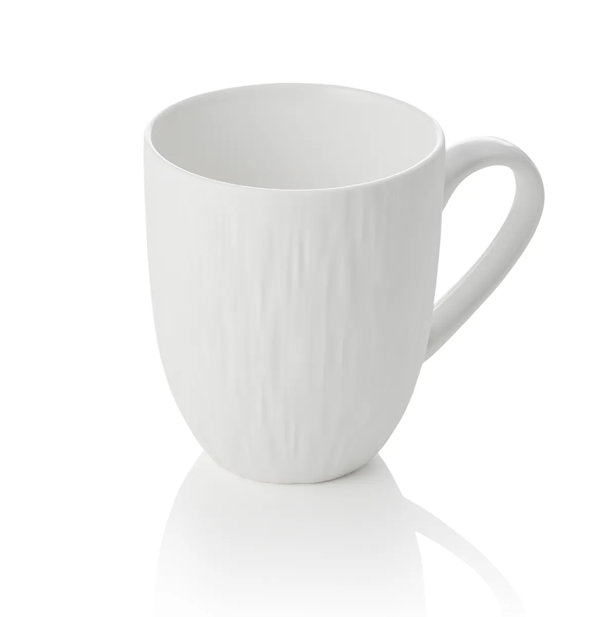 Becher 6er-Set MAYA SHIRO, Ø 8,5 cm, 330 ml, weiß, Porzellan