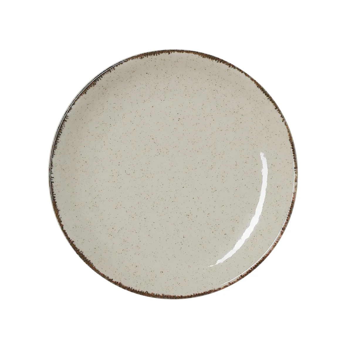Teller 6er-Set SMILLA SAND, Ø 17 - 27 cm, sand, Porzellan