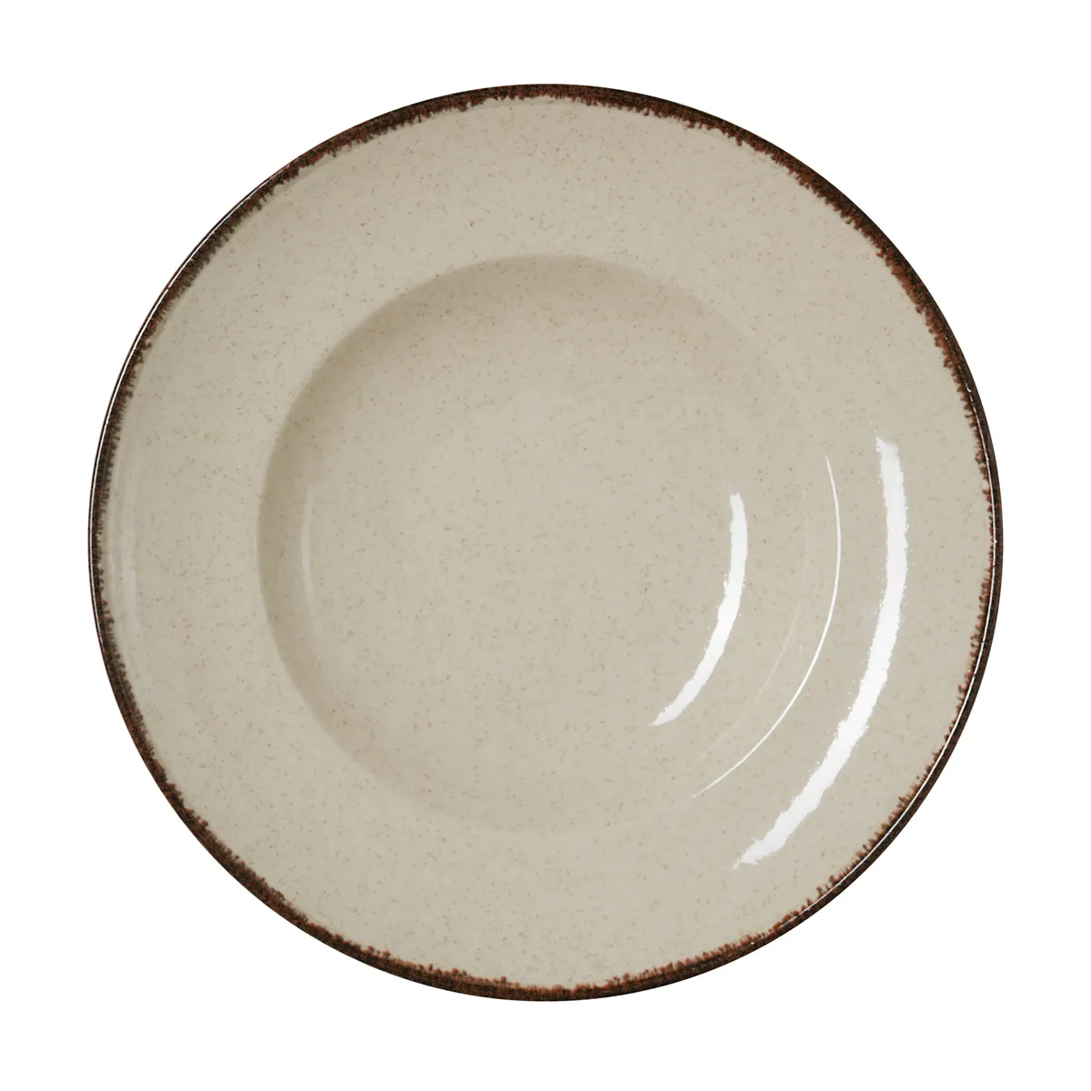 Pastateller 6er-Set SMILLA SAND, tief, Ø 27,5 cm, sand, Porzellan