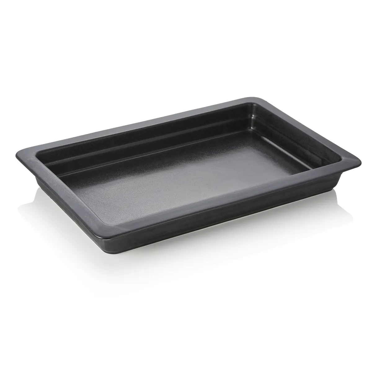 GN Behälter Induktion 1/1 - 1/3, 65 mm, schwarz, Porzellan