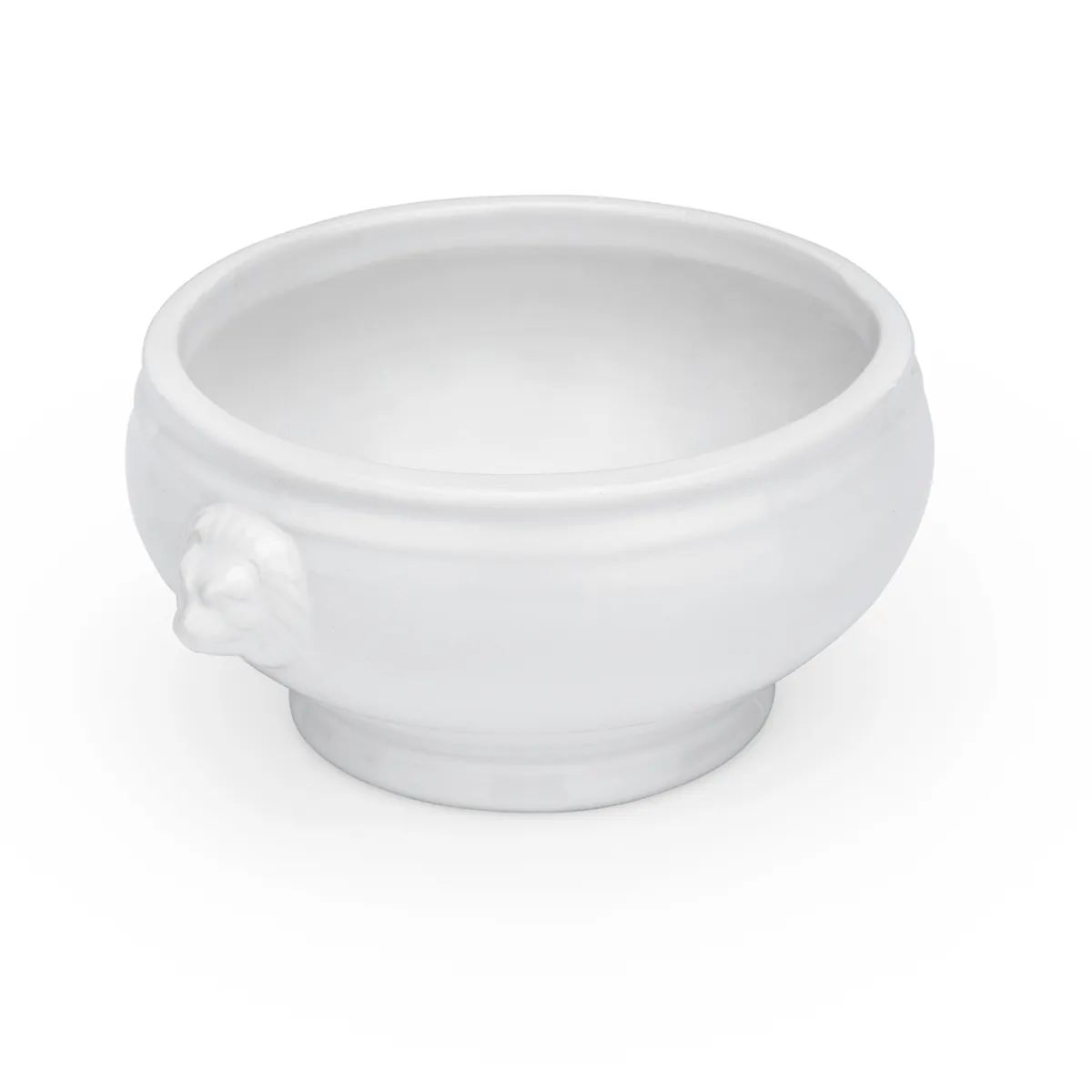 Löwenkopfsuppentasse 6-Set, 450 ml, Ø 15,5 cm, Porzellan
