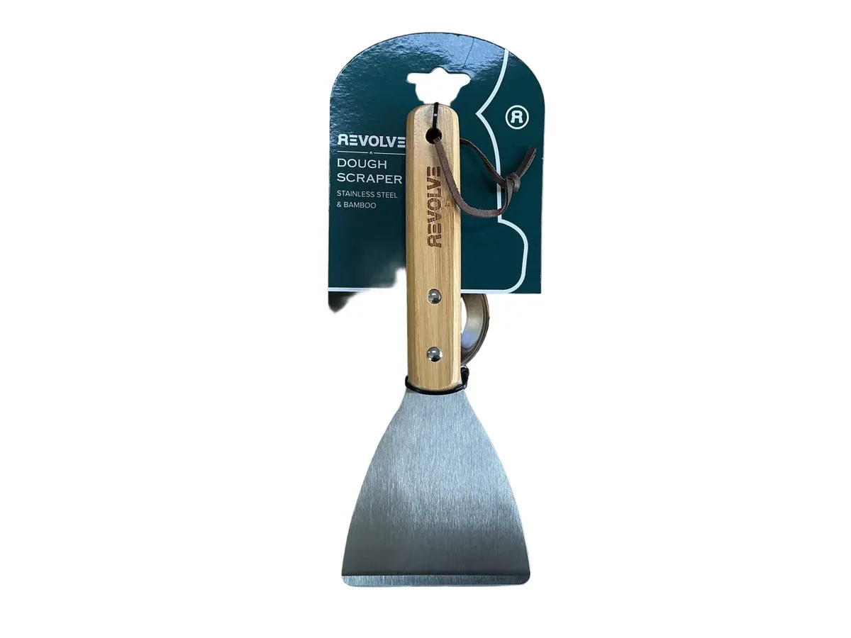 REVOLVE SPACHTEL Stainless Stell & Bamboo
