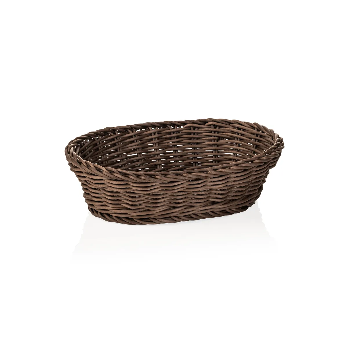 Korb Weaver Pro Tischkörbe, 25 x 19 x 6,5 cm, oval, Farbe wählbar, Polypropylen, BPA frei