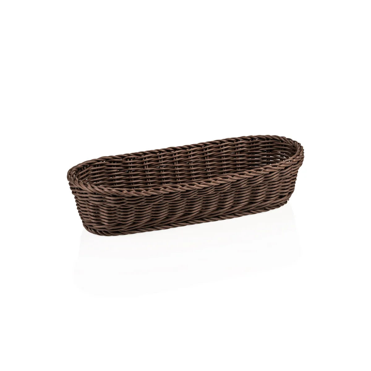 Baguettekorb Weaver Pro Systemkörbe, 40 x 16 x 8 cm, oval, braun, Polypropylen, BPA frei