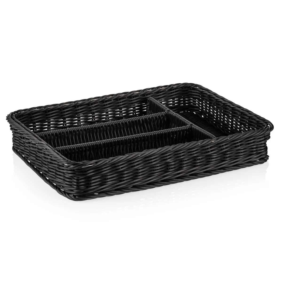 Besteckkorb Weaver Pro Systemkörbe, 40 x 30 x 6,5 cm, Farbe wählbar, Polypropylen, BPA frei