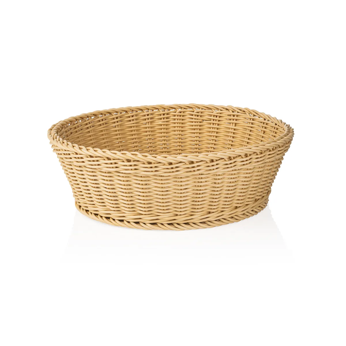 Korb Weaver Pro systemkörbe, Ø 42 cm, Höhe 12 cm, hellbeige, Polypropylen, BPA frei