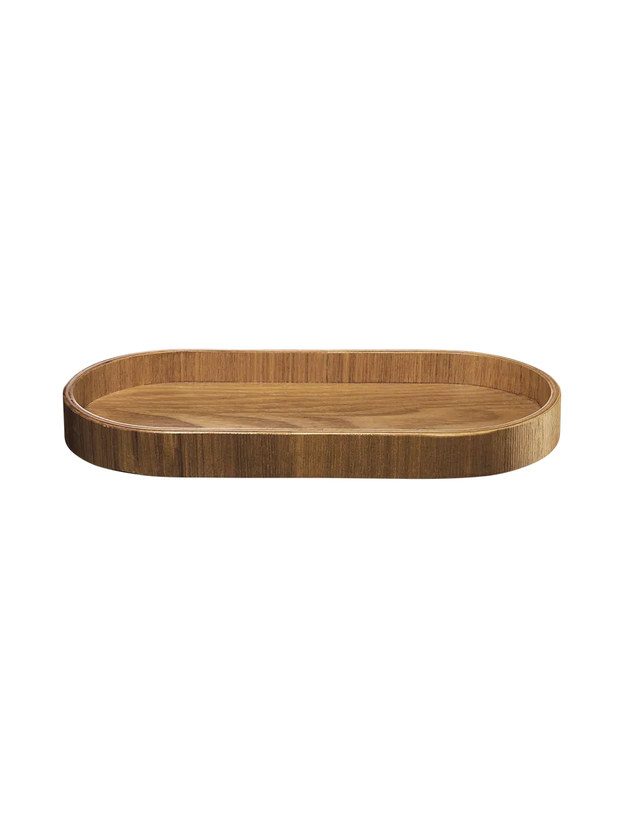 Wood Holztablett, oval