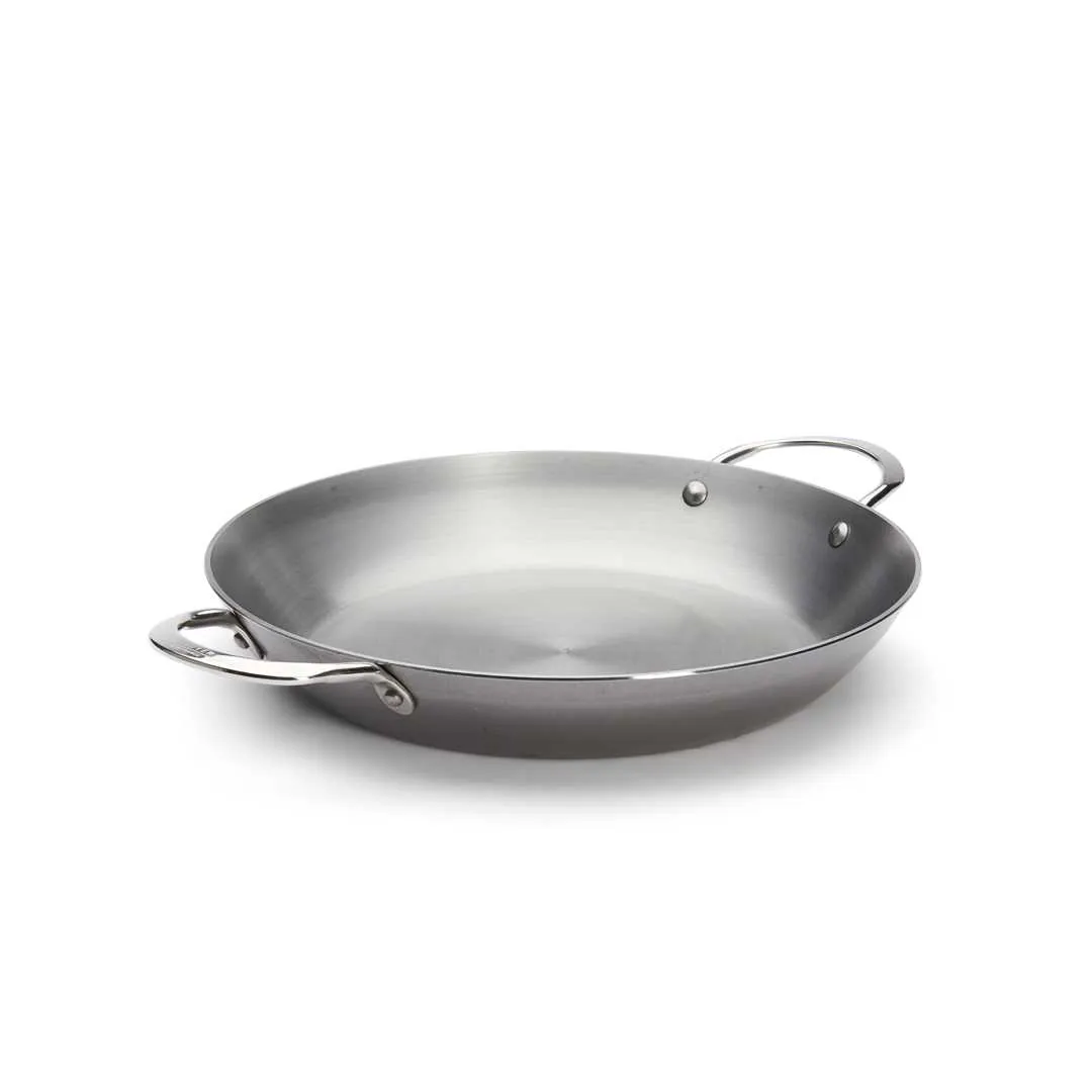 DE BUYER Paella Eisenpfanne MINERAL B 32 cm Servierpfanne