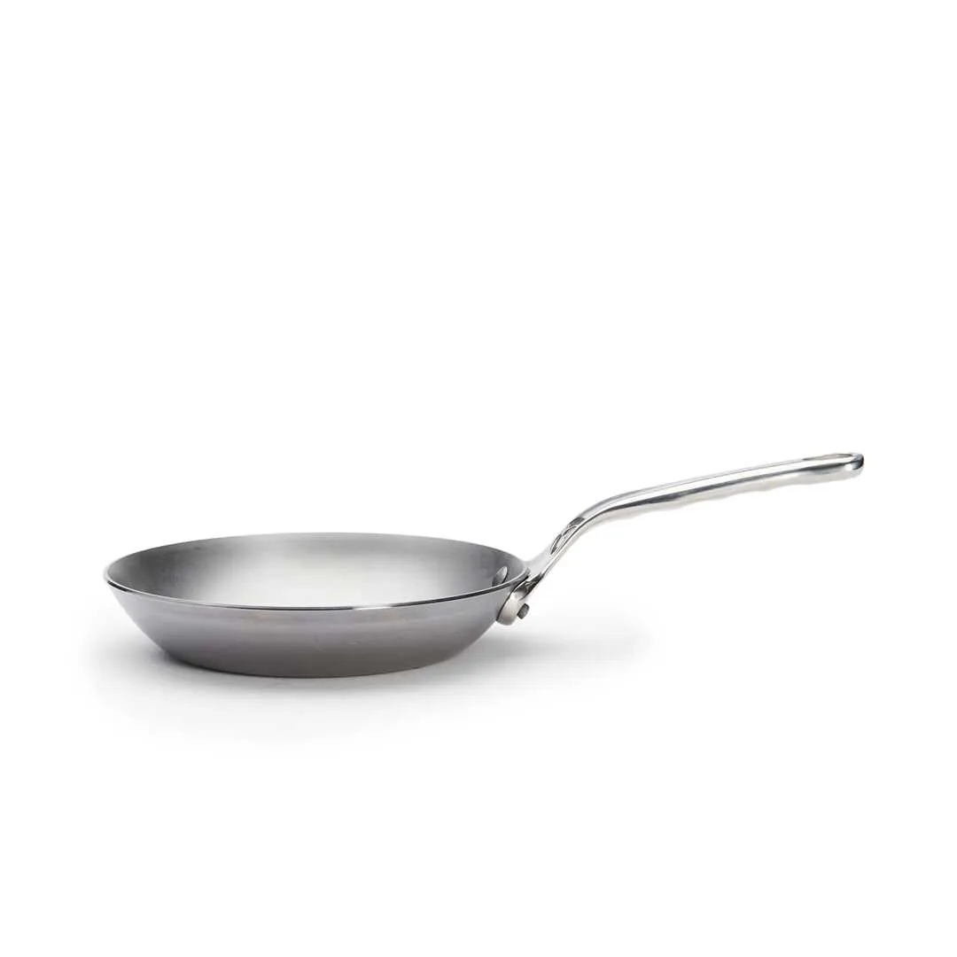 de Buyer Eisenpfanne Mineral B Pro mit Edelstahlgriff