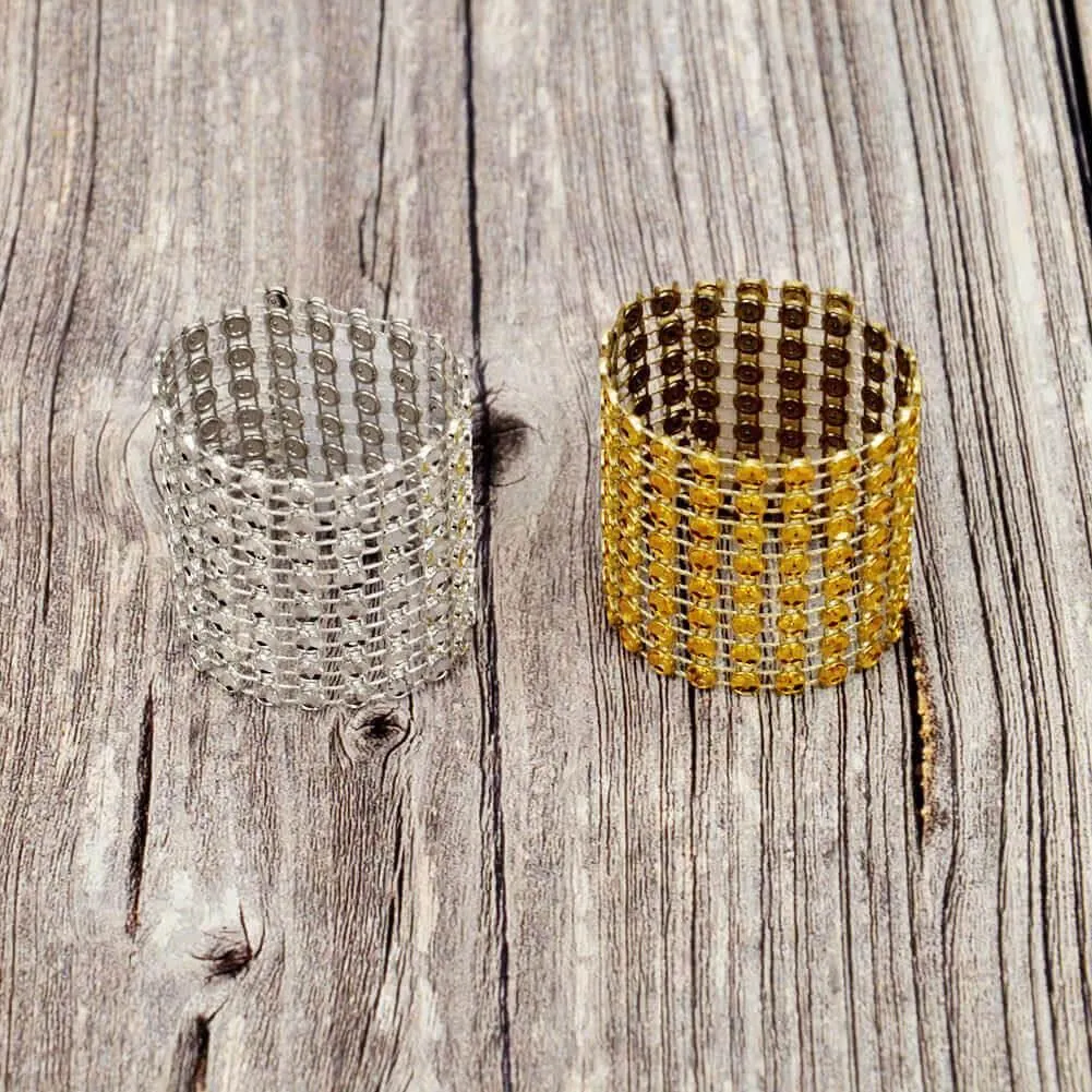 NAPKIN RINGS Luxus Serviettenringe - 10er Set (viele Farben)
