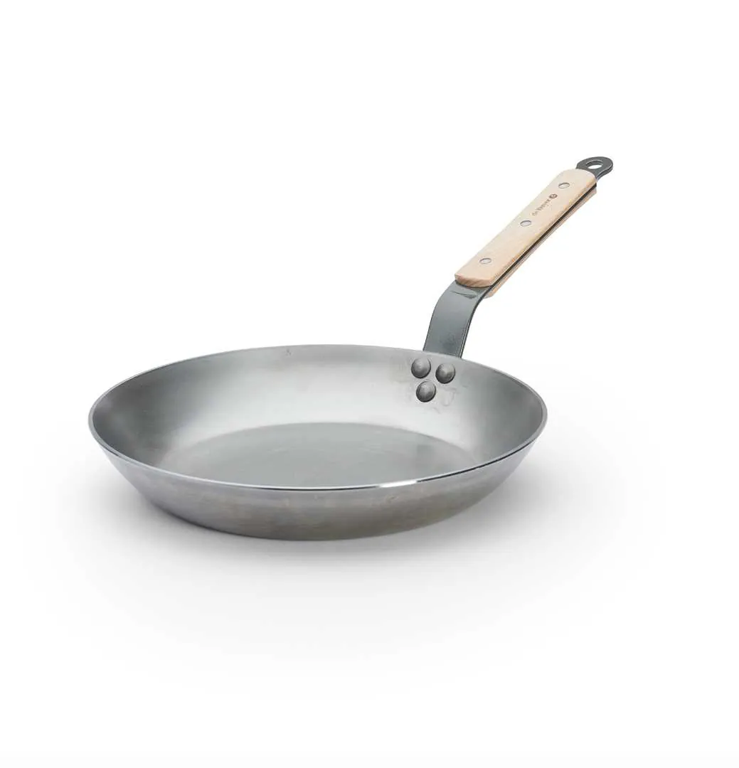de Buyer Eisenpfanne Mineral Bois mit Holzgriff