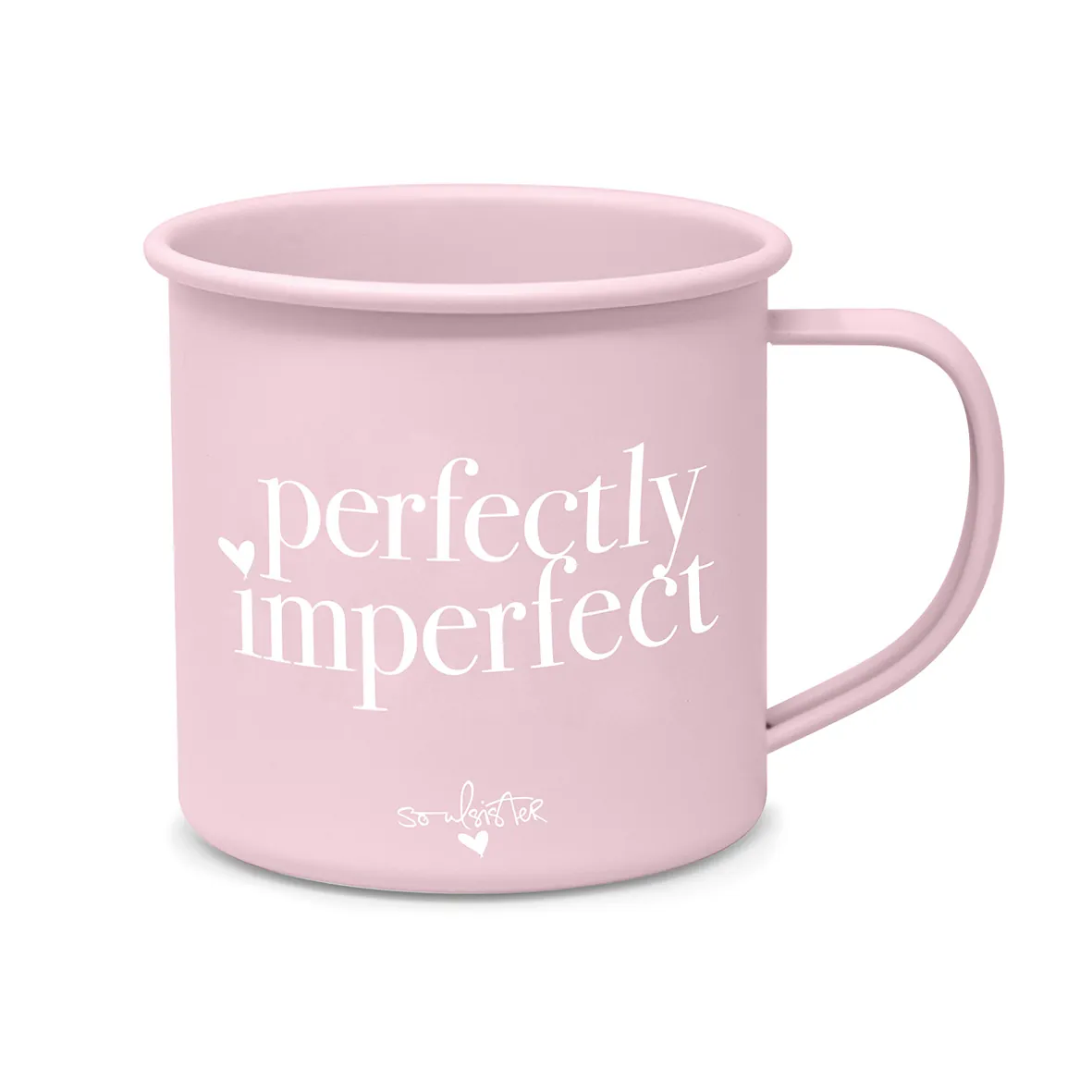 PPD Metalltasse Happy Metal Mug, Perfectly Imperfect