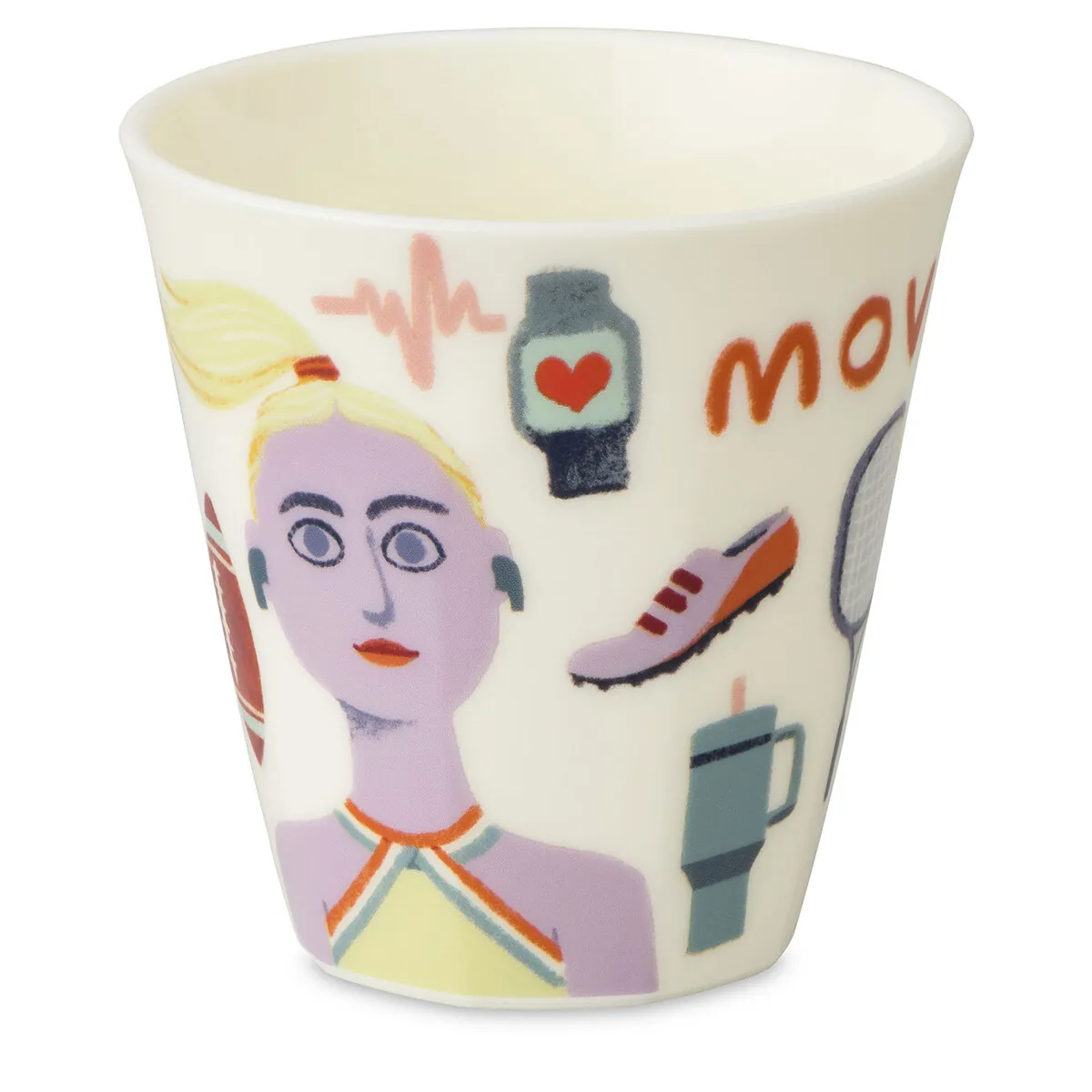 Becher 300ml, NORA CUP M SISTERS MOVE