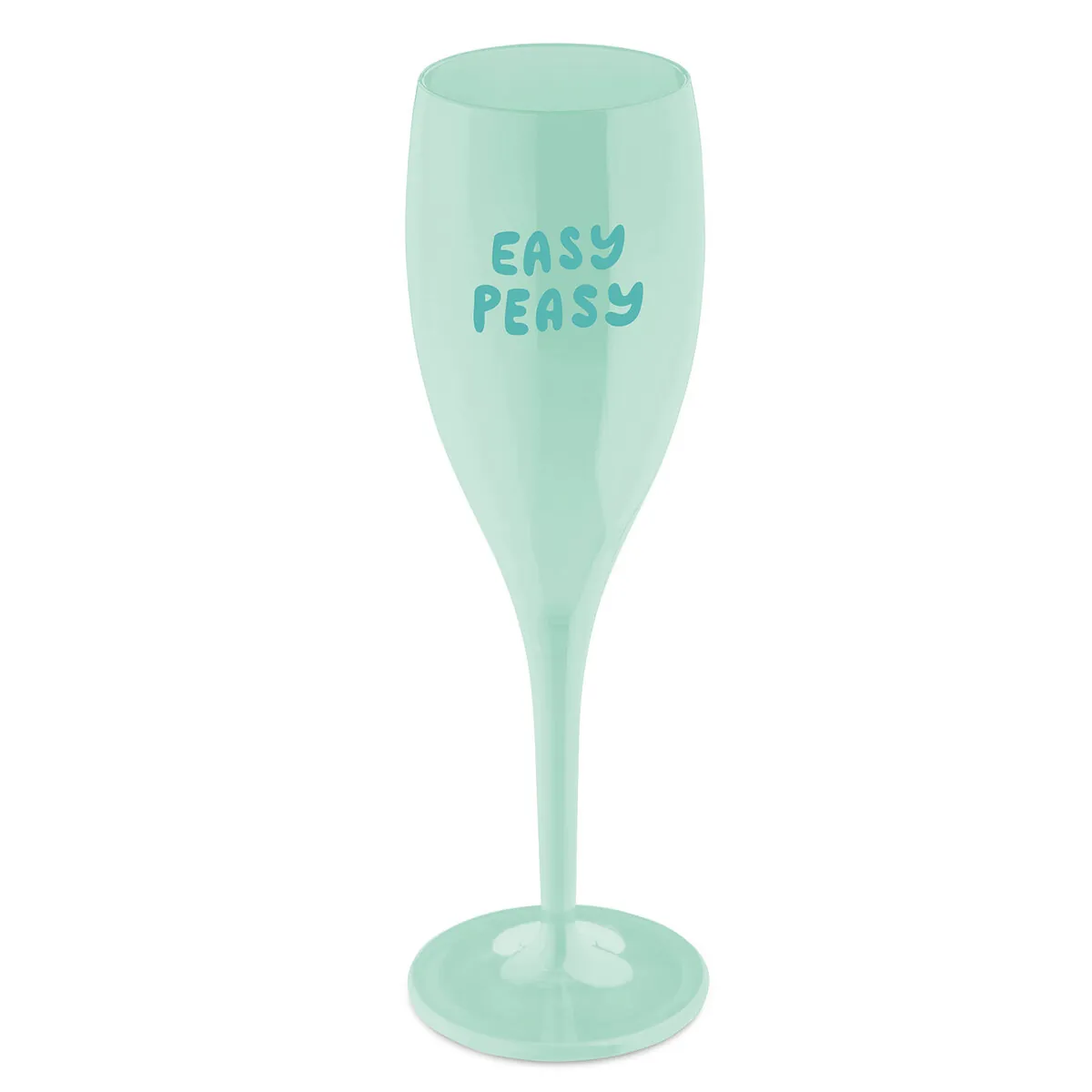 Glas 100ml mit Druck, CHEERS No. 1 EASY PEASY