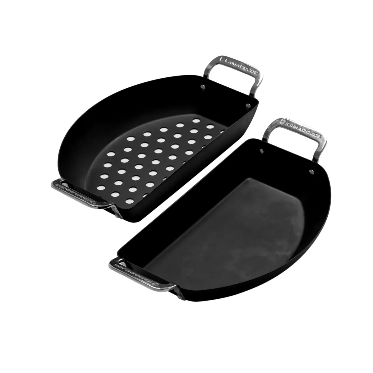 Kamado Joe Karbon Steel Halbmond-Pfannenset
