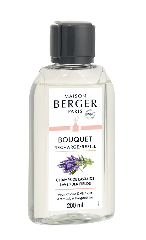 -Maison Berger Paris- Bouquet Refill "Blühender Lavendel", Rauduft Diffuser, 200ml